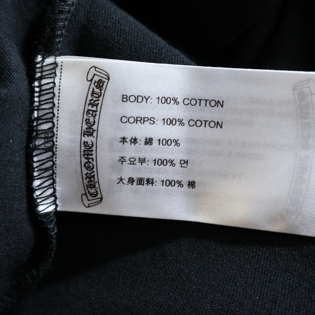 CHROME HEARTS(クロムハーツ) FOTI MISS LERLENE TEE フォティ ミスラーレン プリント長袖Tシャツ カットソー ブラック/ピンク