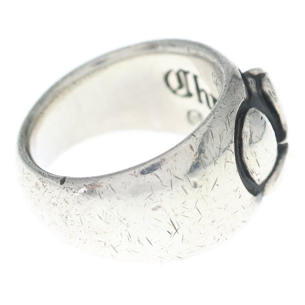 CHROME HEARTS(クロムハーツ) HEART IN BAND ハートインバンドリング シルバー