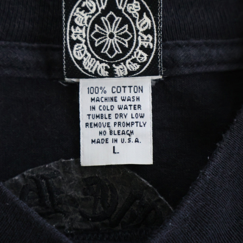 CHROME HEARTS(クロムハーツ) OLD S/S TEE オールドナイロンポケット バックCHクロスプリント 半袖Tシャツカットソー