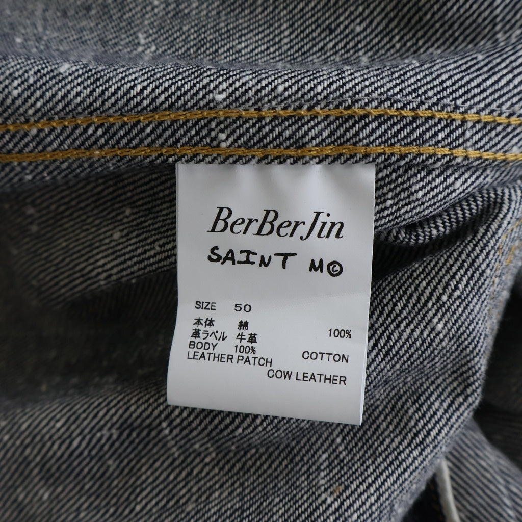 SAINT MICHAEL(セントマイケル) 26SS BBJ_DENIM REGID JACKET デニムジャケット インディゴ SM-MK8-0000-C45