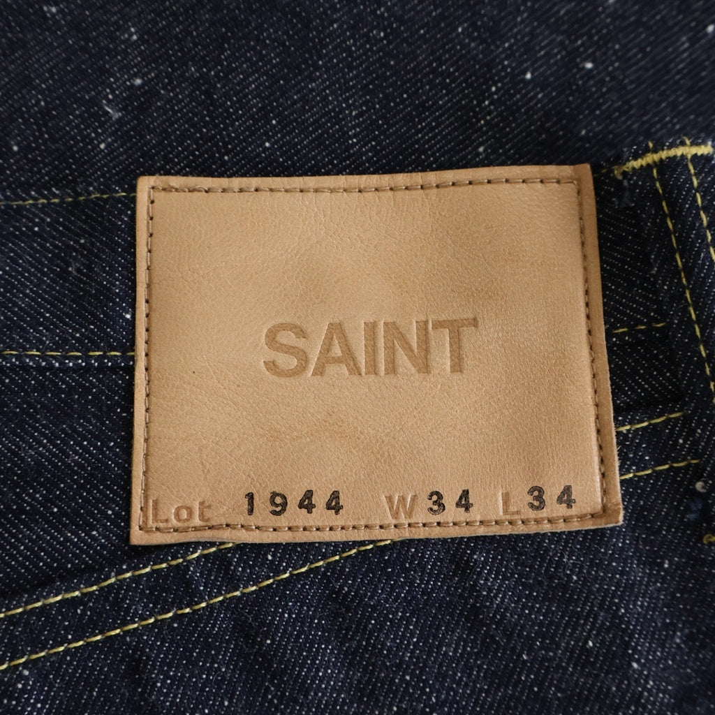 SAINT MICHAEL(セントマイケル) 26SS BBJ_DENIM REGID PANTS ストレートデニムパンツ インディゴ SM-MK8-0000-C46