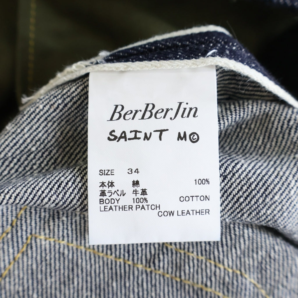 SAINT MICHAEL(セントマイケル) 26SS BBJ_DENIM REGID PANTS ストレートデニムパンツ インディゴ SM-MK8-0000-C46