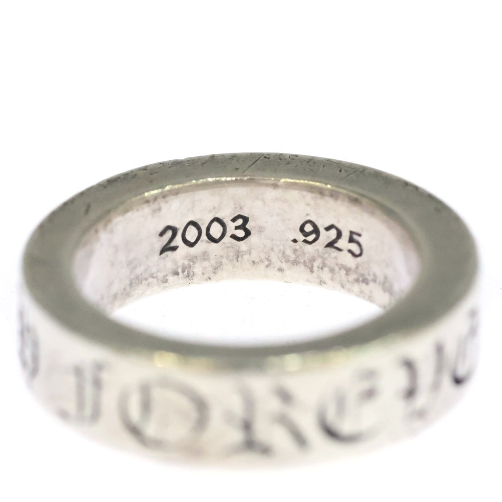 CHROME HEARTS(クロムハーツ) 6mm SPACER FOREVER 6mmスペーサーリング フォーエバーシルバーBCA337
