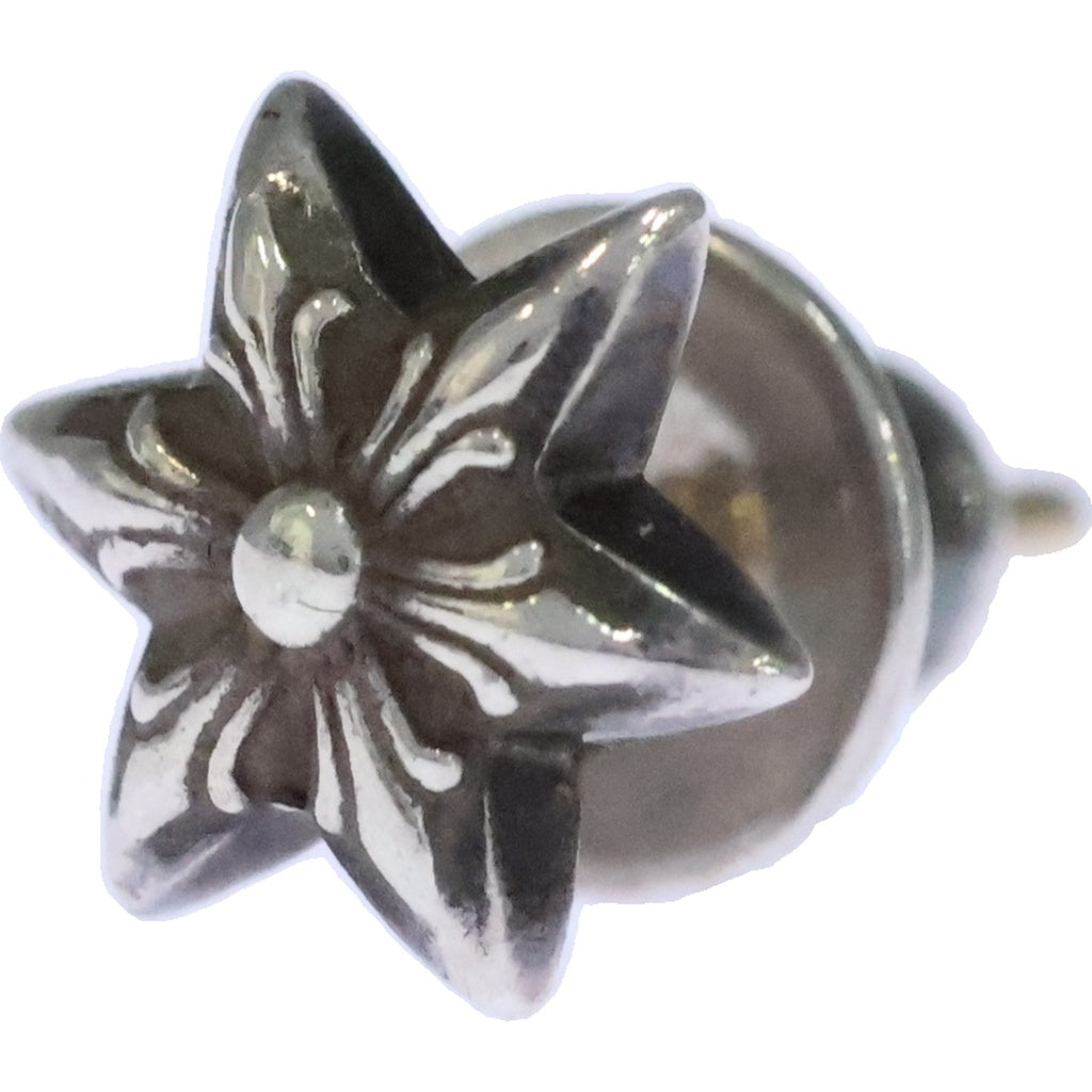 CHROME HEARTS(クロムハーツ) CO STAR スター スタッドピアス シルバー BCA096