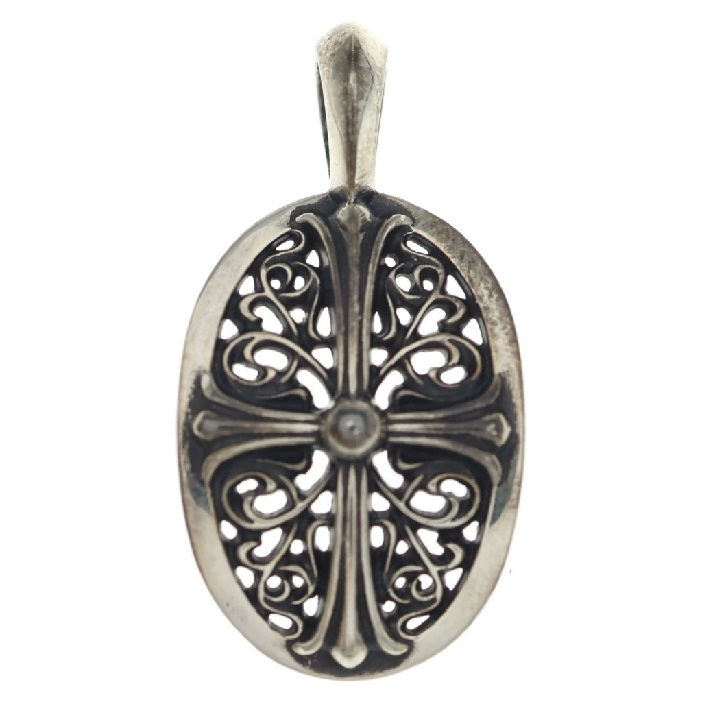 CHROME HEARTS(クロムハーツ) TINY CLSC OVAL タイニークラシックオーバル ペンダントトップ シルバー