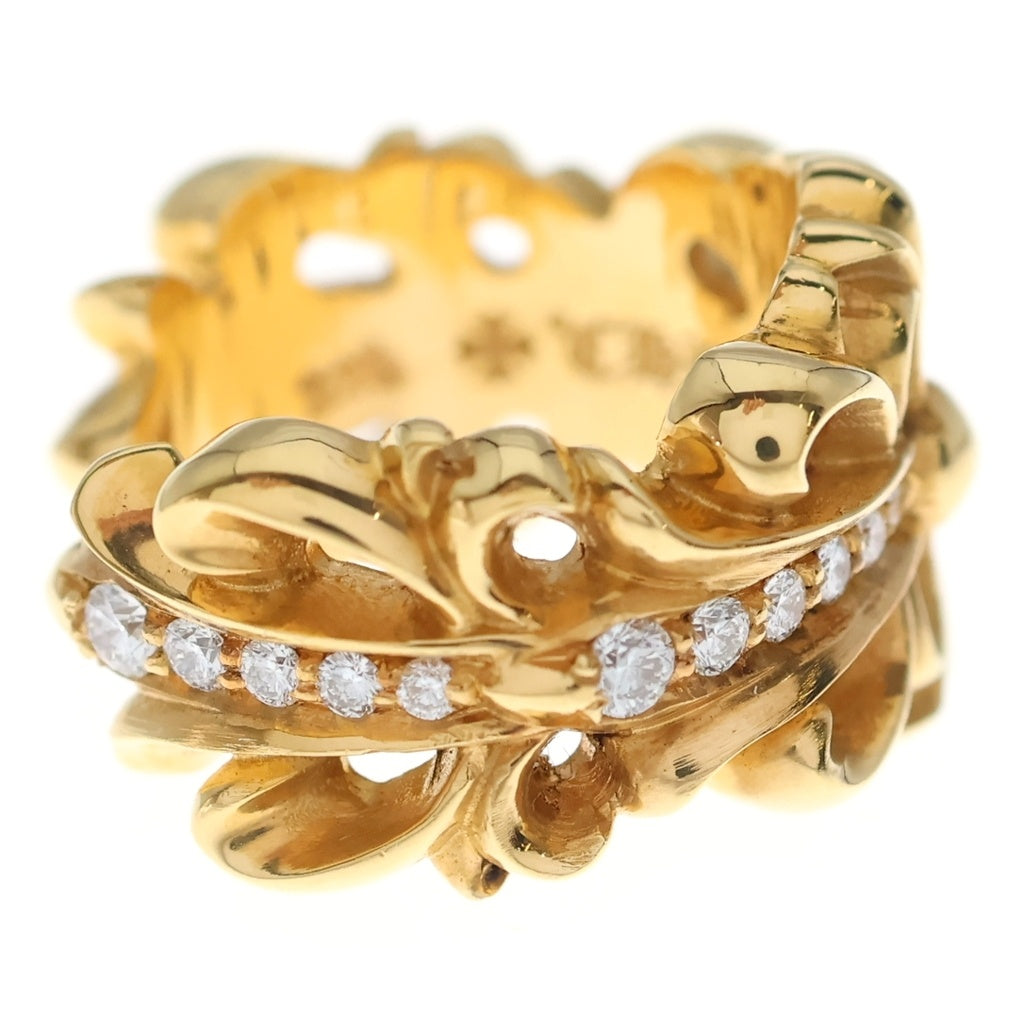 CHROME HEARTS(クロムハーツ) 22K DBL FLRL CRS ダブルフローラル