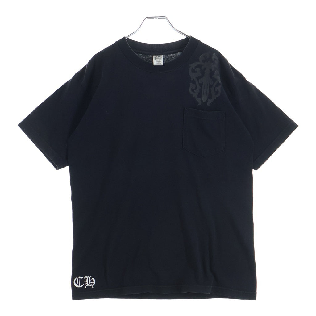 CHROME HEARTS(クロムハーツ) OLD S/S TEE オールド バックセメタリークロスプリント 半袖Tシャツカットソー