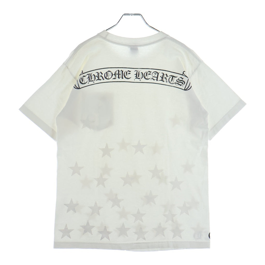 CHROME HEARTS(クロムハーツ) OLD S/S TEE オールド バックスクロールラベル スタープリント半袖Tシャツカットソー