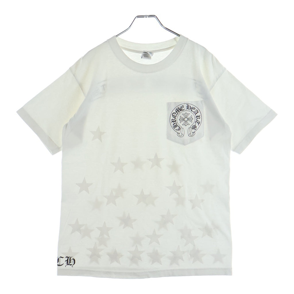 CHROME HEARTS(クロムハーツ) OLD S/S TEE オールド バックスクロールラベル スタープリント半袖Tシャツカットソー