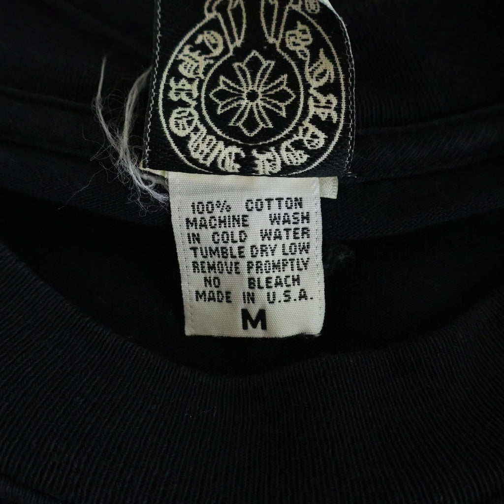 CHROME HEARTS(クロムハーツ) OLD S/S TEE オールド バックセメタリークロス ホースシュー胸ポケットプリント 半袖シャツカットソー