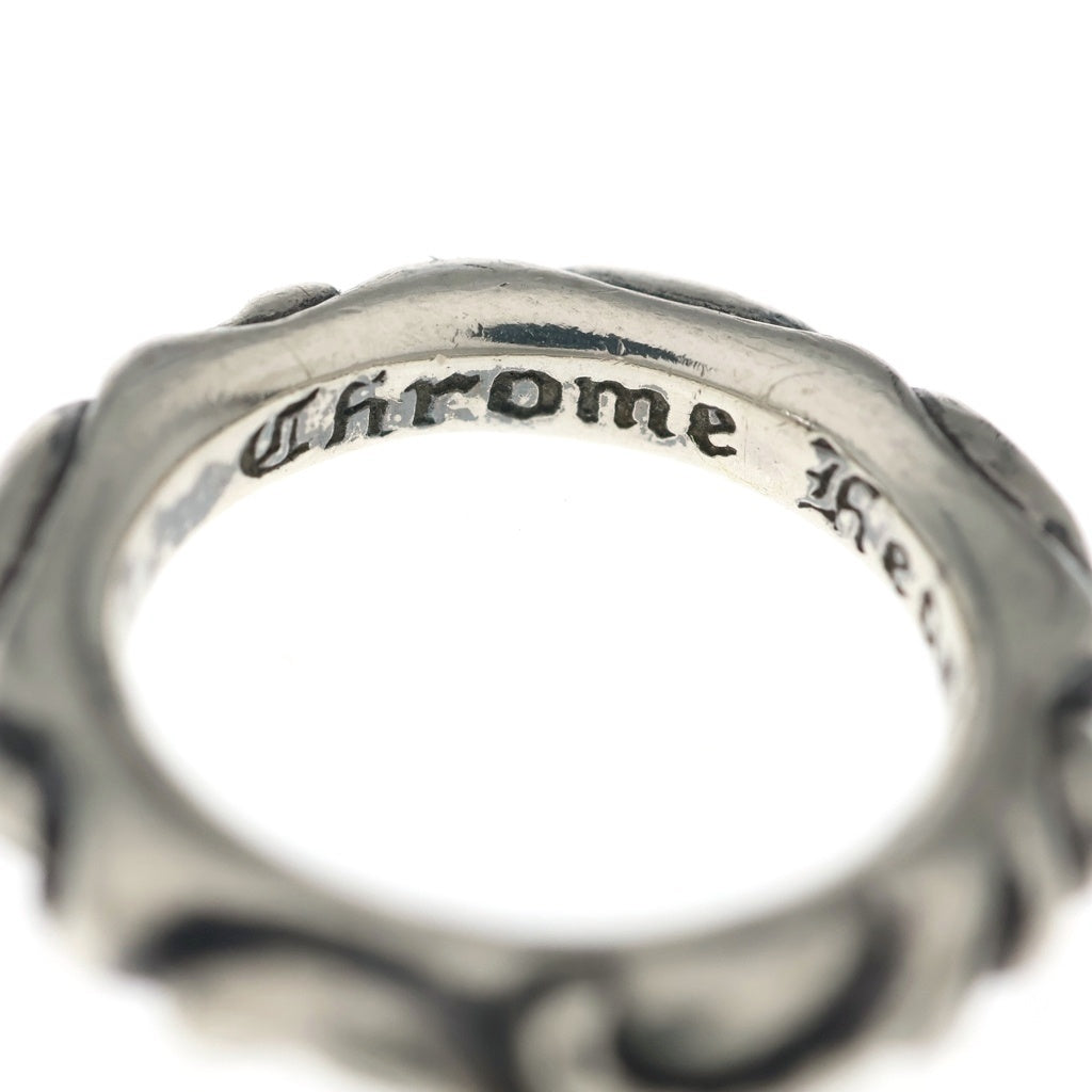 CHROME HEARTS(クロムハーツ) SCRL BAND スクロールバンド リング シルバー BCA351