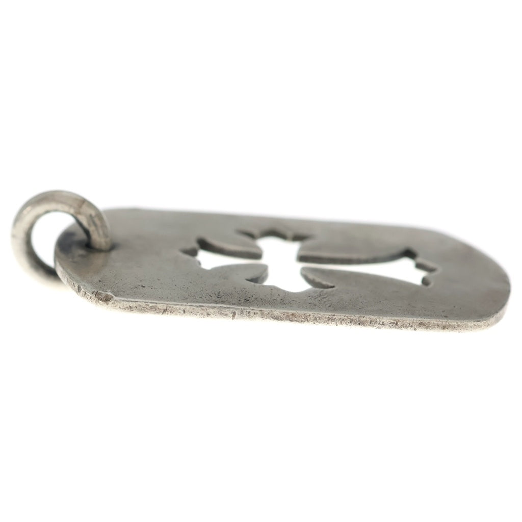 CHROME HEARTS(クロムハーツ) D TAG LRG CO CRS カットアウトクロスドッグタグ ラージ ペンダントトップ シルバー BCA239