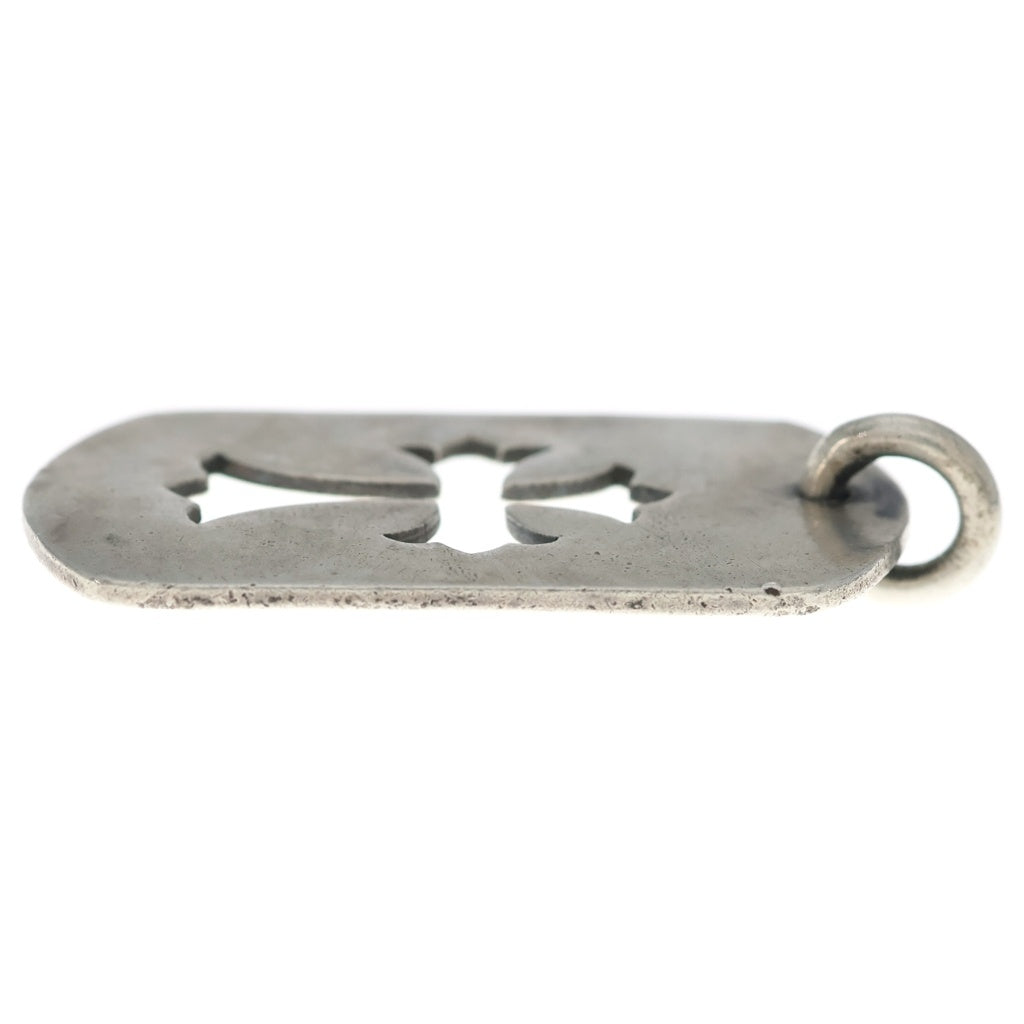 CHROME HEARTS(クロムハーツ) D TAG LRG CO CRS カットアウトクロスドッグタグ ラージ ペンダントトップ シルバー BCA239