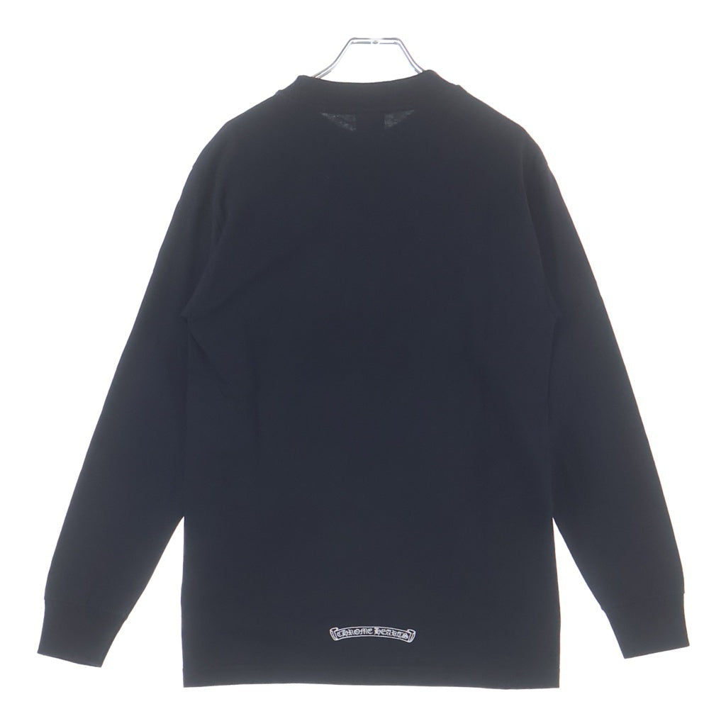 CHROME HEARTS(クロムハーツ) OLD L/S TEE オールド CHプラス刺繍プリント 長袖Tシャツカットソー