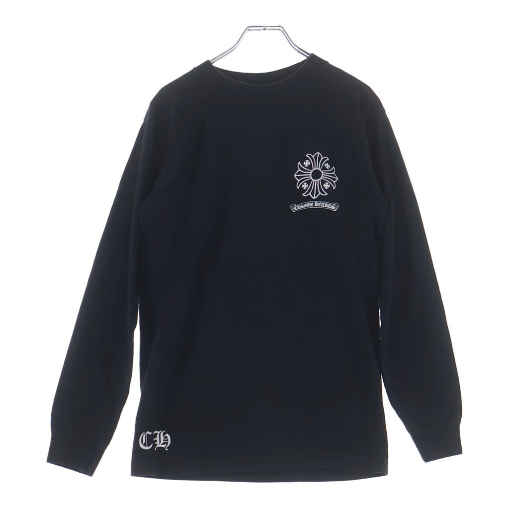 CHROME HEARTS(クロムハーツ) OLD L/S TEE オールド バックCHプラスプリント 長袖Tシャツカットソー