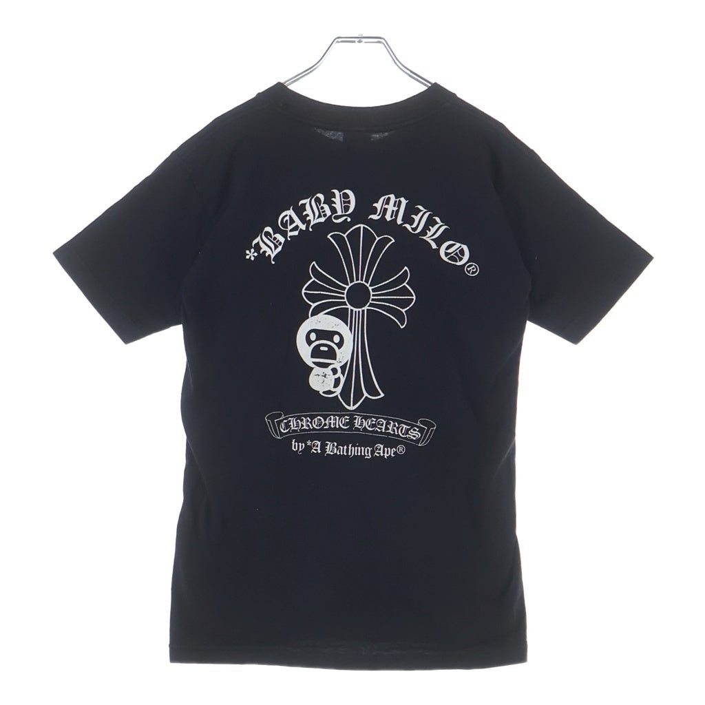 CHROME HEARTS(クロムハーツ) × A BATHING APE Baby Milo Horseshoe Tee ベイビーマイロ ホースシュー 半袖Tシャツカットソー