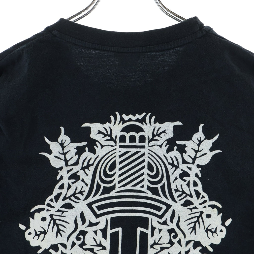 CHROME HEARTS(クロムハーツ) OLD S/S TEE オールド ネックロゴ ヴァインダガープリント半袖Tシャツカットソー