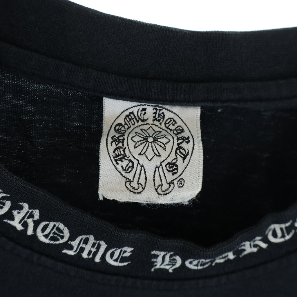 CHROME HEARTS(クロムハーツ) OLD S/S TEE オールド ネックロゴ ヴァインダガープリント半袖Tシャツカットソー