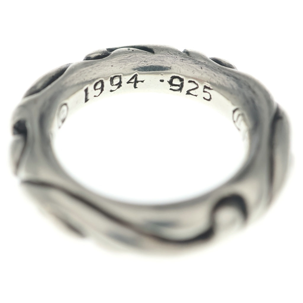CHROME HEARTS(クロムハーツ) SCRL BAND スクロールバンド リング シルバー BCA351