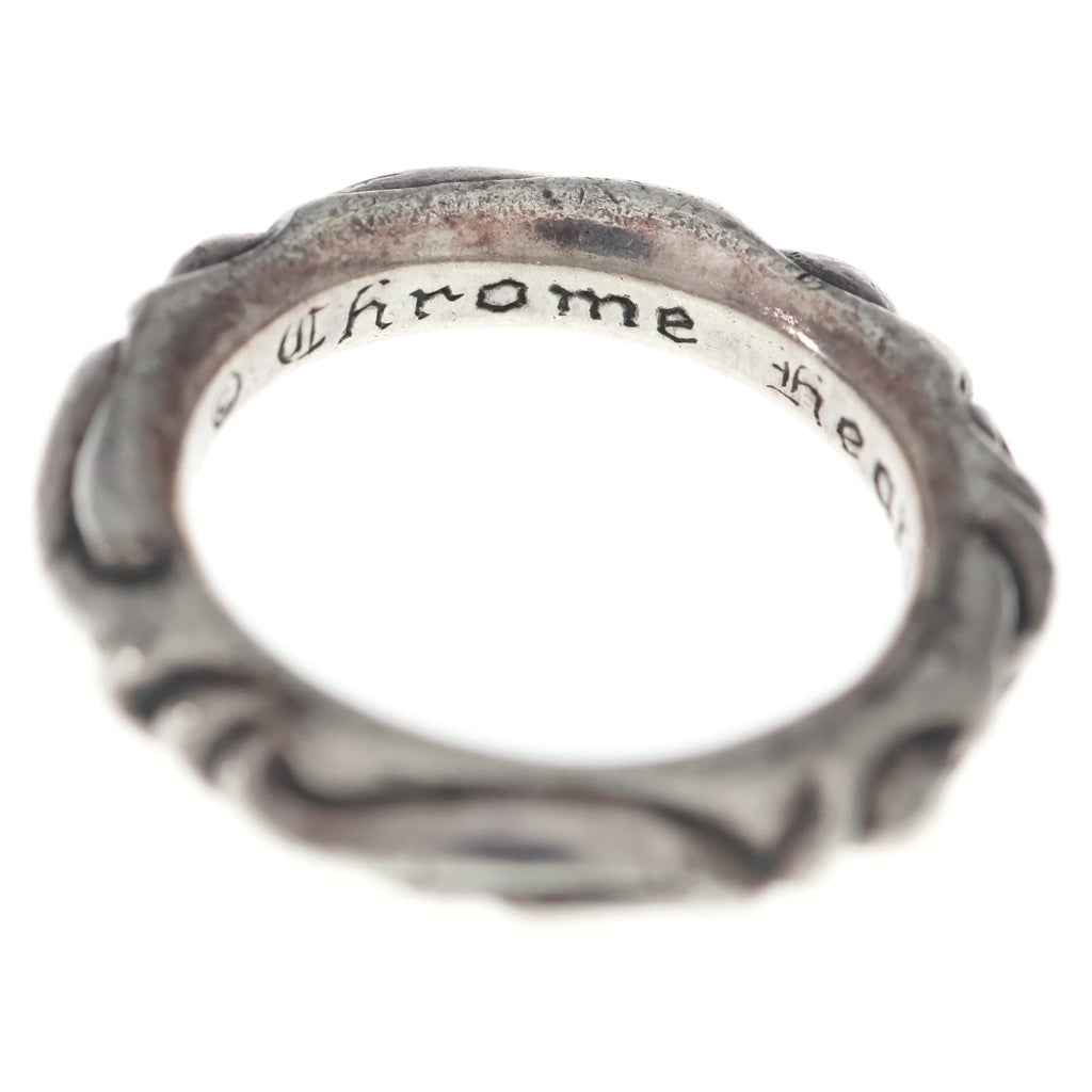 CHROME HEARTS(クロムハーツ) SCRL BAND スクロールバンド リング シルバー BCA351