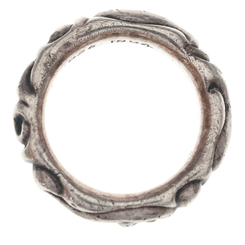 CHROME HEARTS(クロムハーツ) SCRL BAND スクロールバンド リング シルバー BCA351