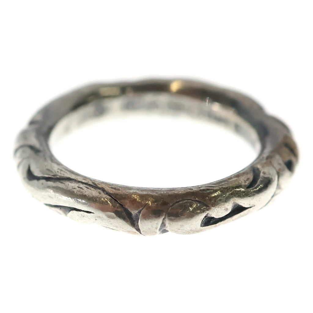 CHROME HEARTS(クロムハーツ) SCRL BAND スクロールバンド リング シルバー BCA351