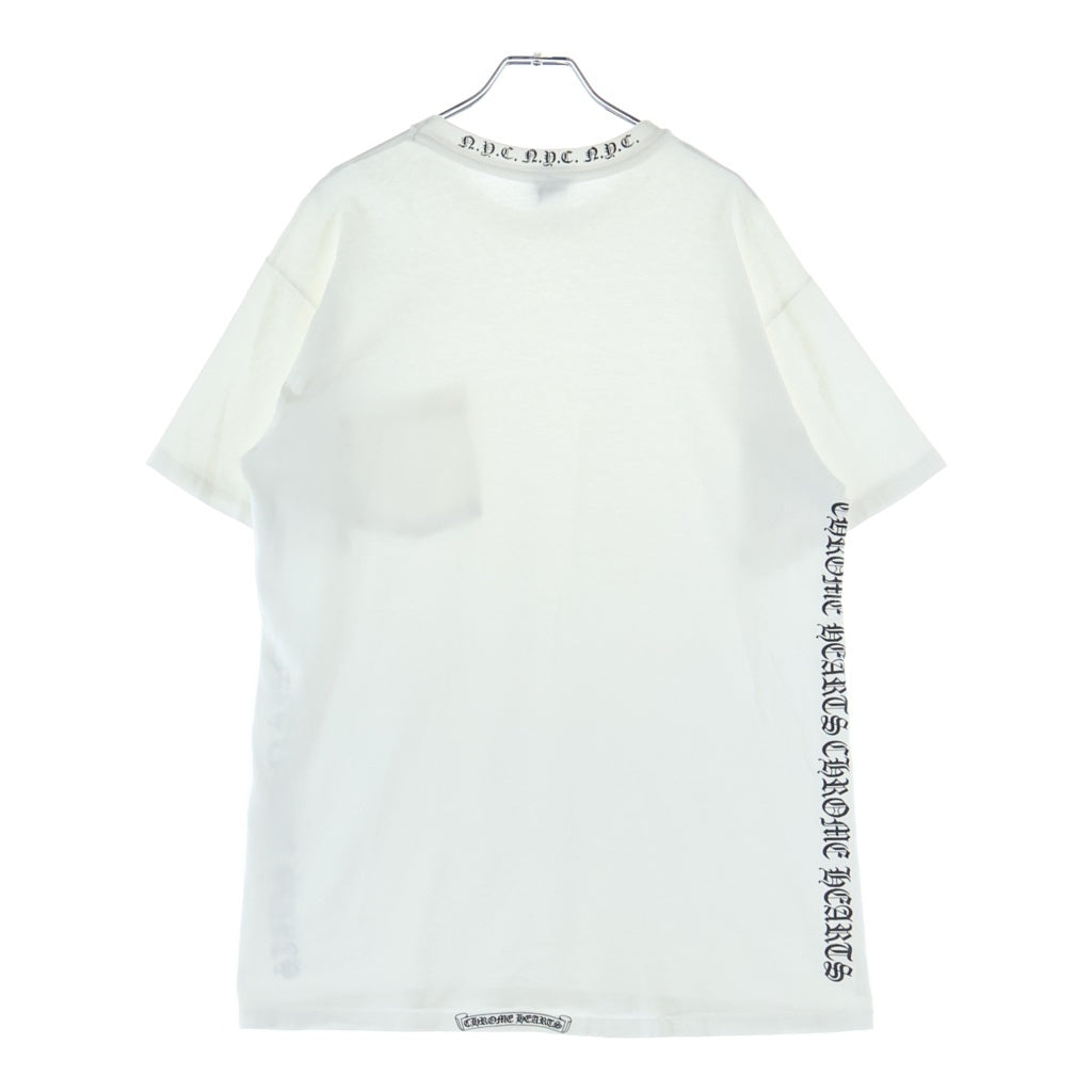 CHROME HEARTS(クロムハーツ) OLD S/S TEE NYC限定ネックロゴ 半袖Tシャツカットソー