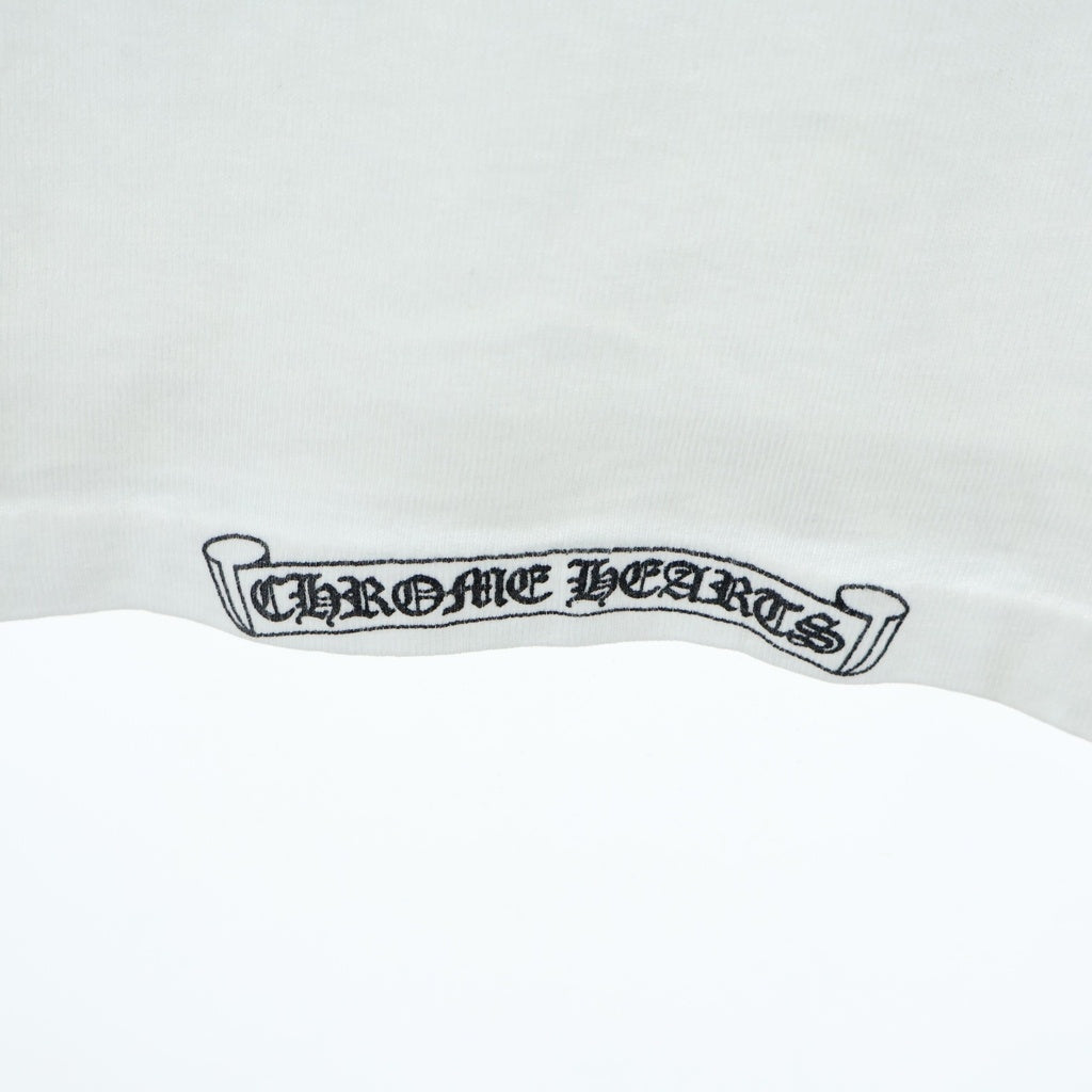 CHROME HEARTS(クロムハーツ) OLD S/S TEE NYC限定ネックロゴ 半袖Tシャツカットソー