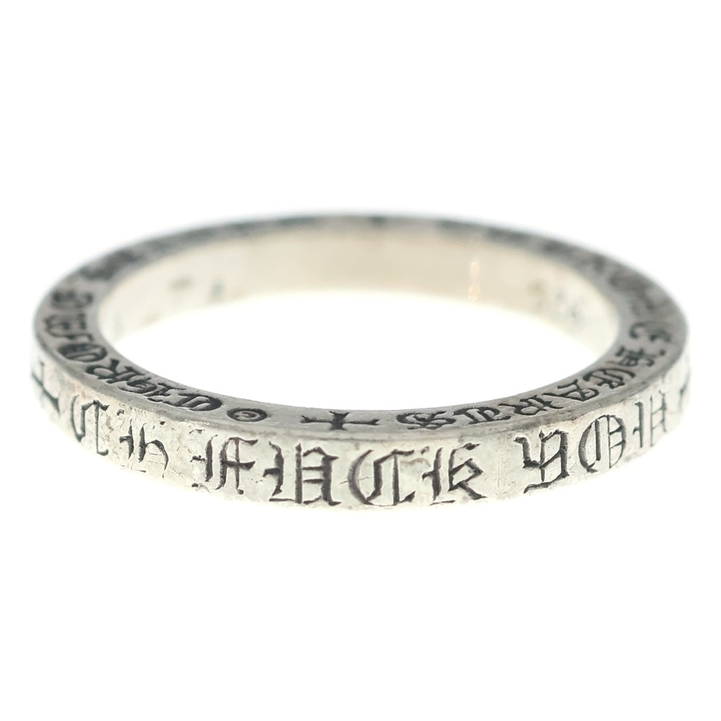 CHROME HEARTS(クロムハーツ) 3mm SPACER FUCKYOU 3mm スペーサー ファックユー リング シルバーBCA333