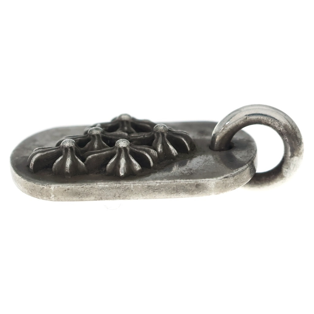 CHROME HEARTS(クロムハーツ) RAISED DOGTAG レイズドドッグタグ チャーム ネックレストップ シルバー