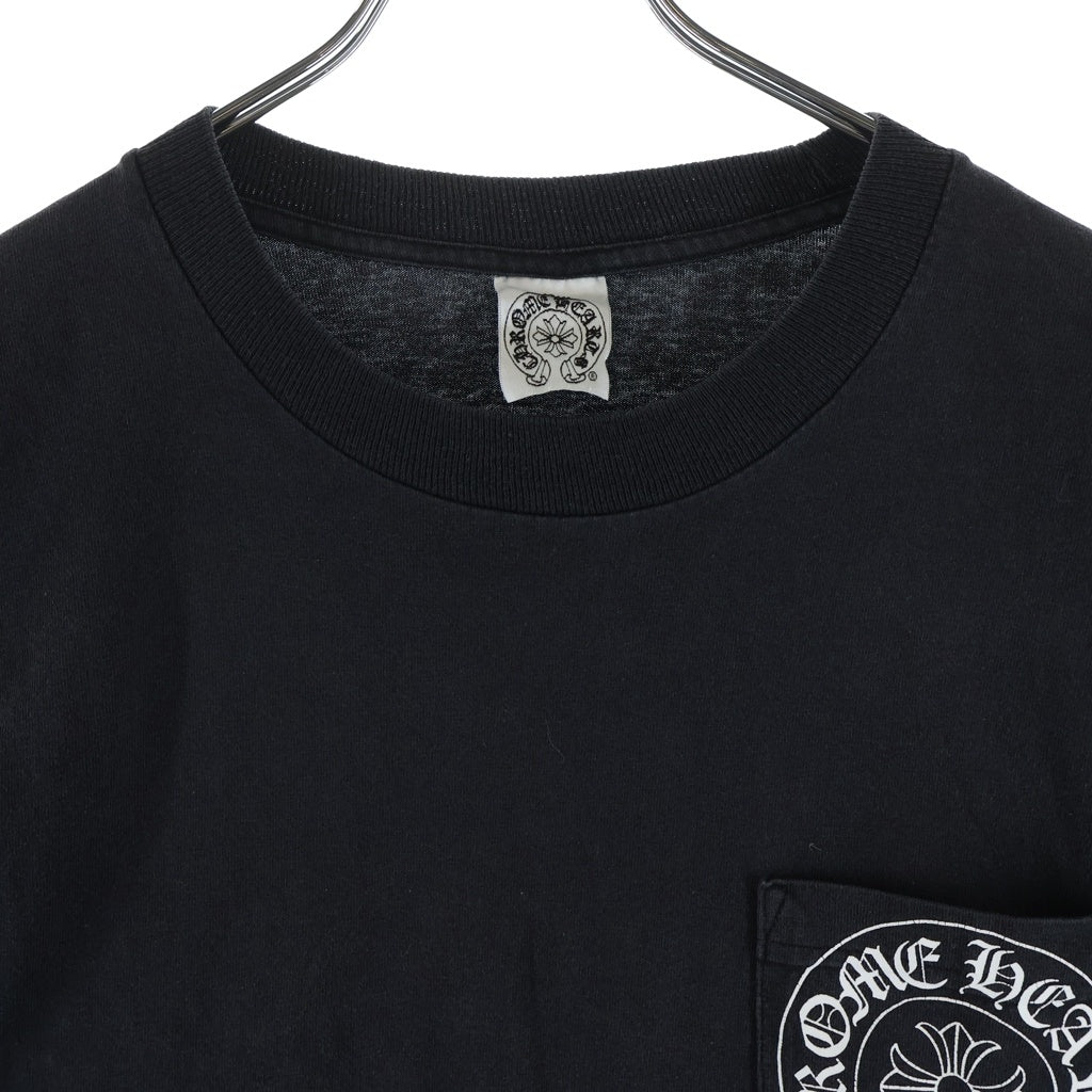 CHROME HEARTS(クロムハーツ) OLD L/S TEE オールド 袖CHプラス バックスクロールラベルプリント 長袖Tシャツカットソー