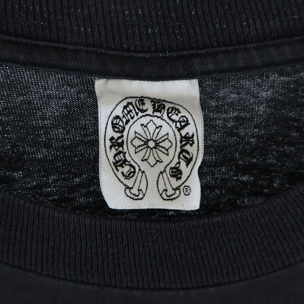 CHROME HEARTS(クロムハーツ) OLD L/S TEE オールド 袖CHプラス バックスクロールラベルプリント 長袖Tシャツカットソー