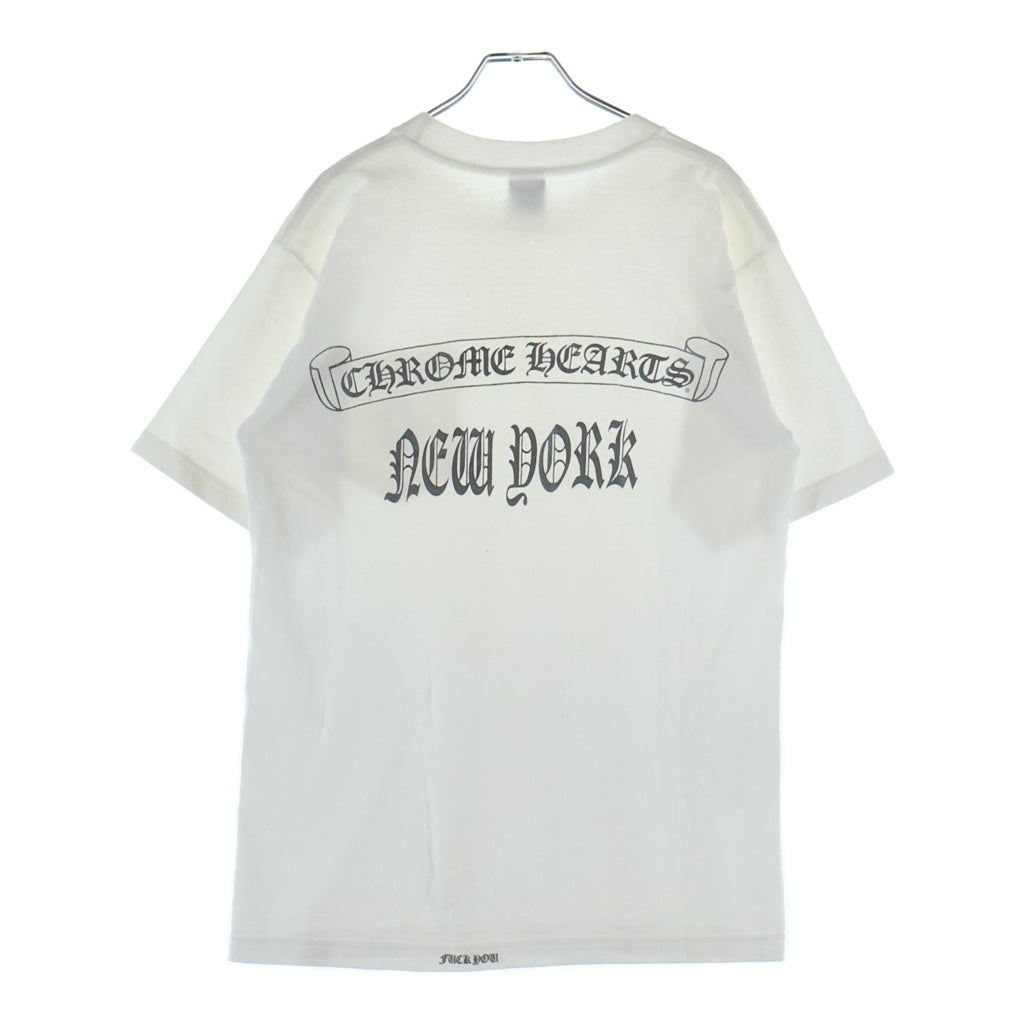 CHROME HEARTS(クロムハーツ) OLD S/S TEE NYC限定 スクロールラベルプリント 半袖Tシャツカットソー
