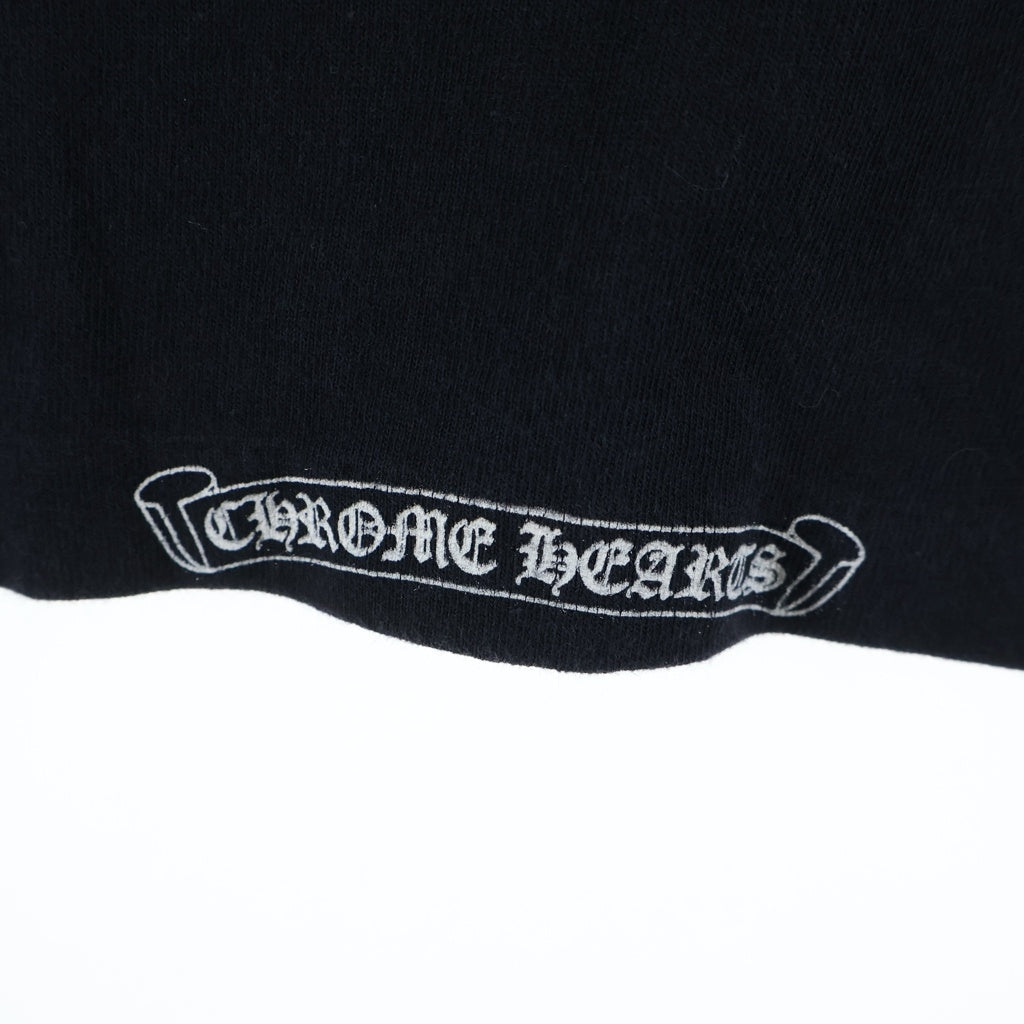 CHROME HEARTS(クロムハーツ) OLD S/S TEE オールド ネックロゴ バックスクロールラベルプリント 半袖Tシャツカットソー