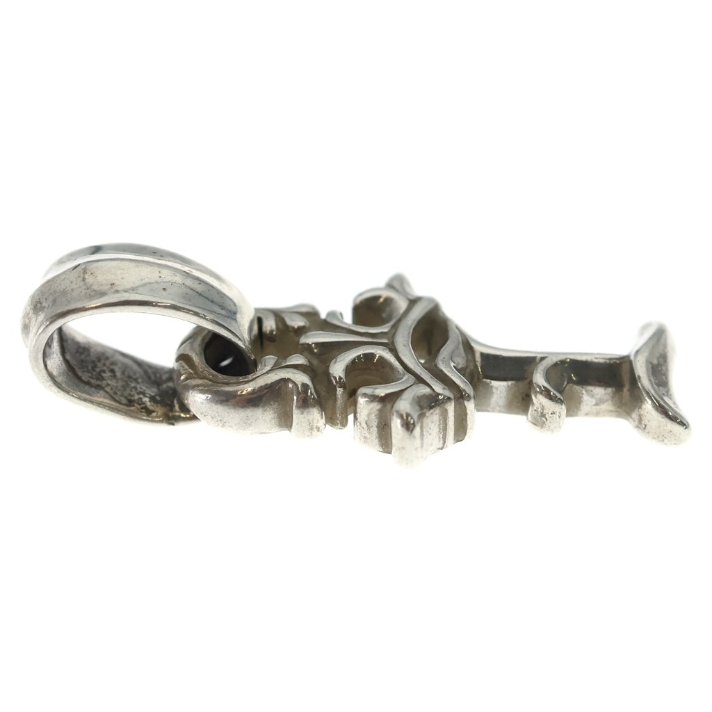 Bill Wall Leather/BWL(ビルウォールレザー) INITIAL CROWN イニシャルI クラウンチャーム ネックレストップ シルバー