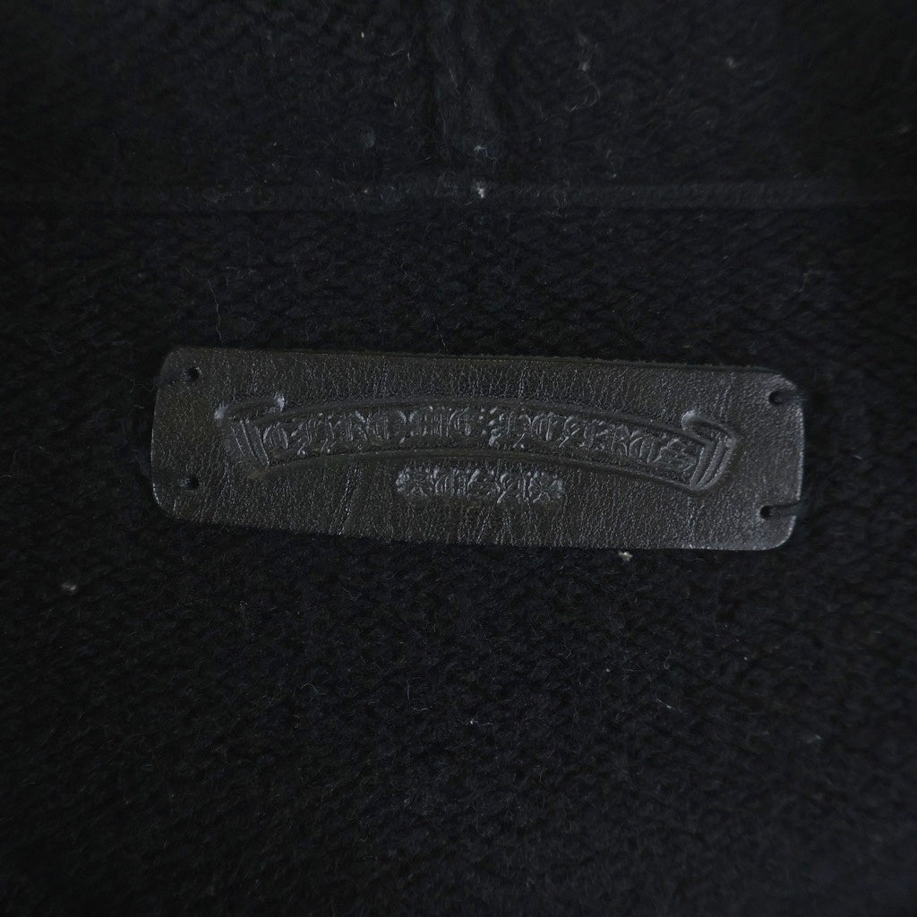 CHROME HEARTS(クロムハーツ) U LIFE SENTENCE 袖フローラル刺繍カシミアジップアップパーカー