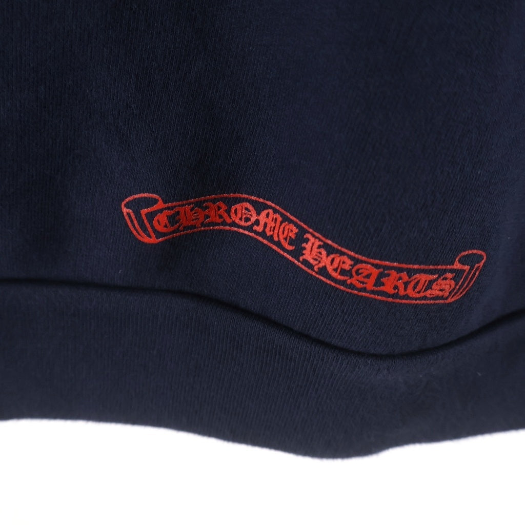 CHROME HEARTS(クロムハーツ) SWTSHRT PLVR 袖フローラルバックホース