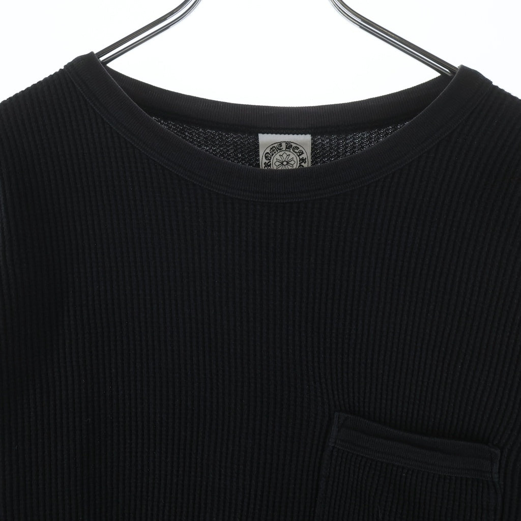 CHROME HEARTS(クロムハーツ) OLD オールド ヴァインダガー刺繍 サーマル 長袖Tシャツ