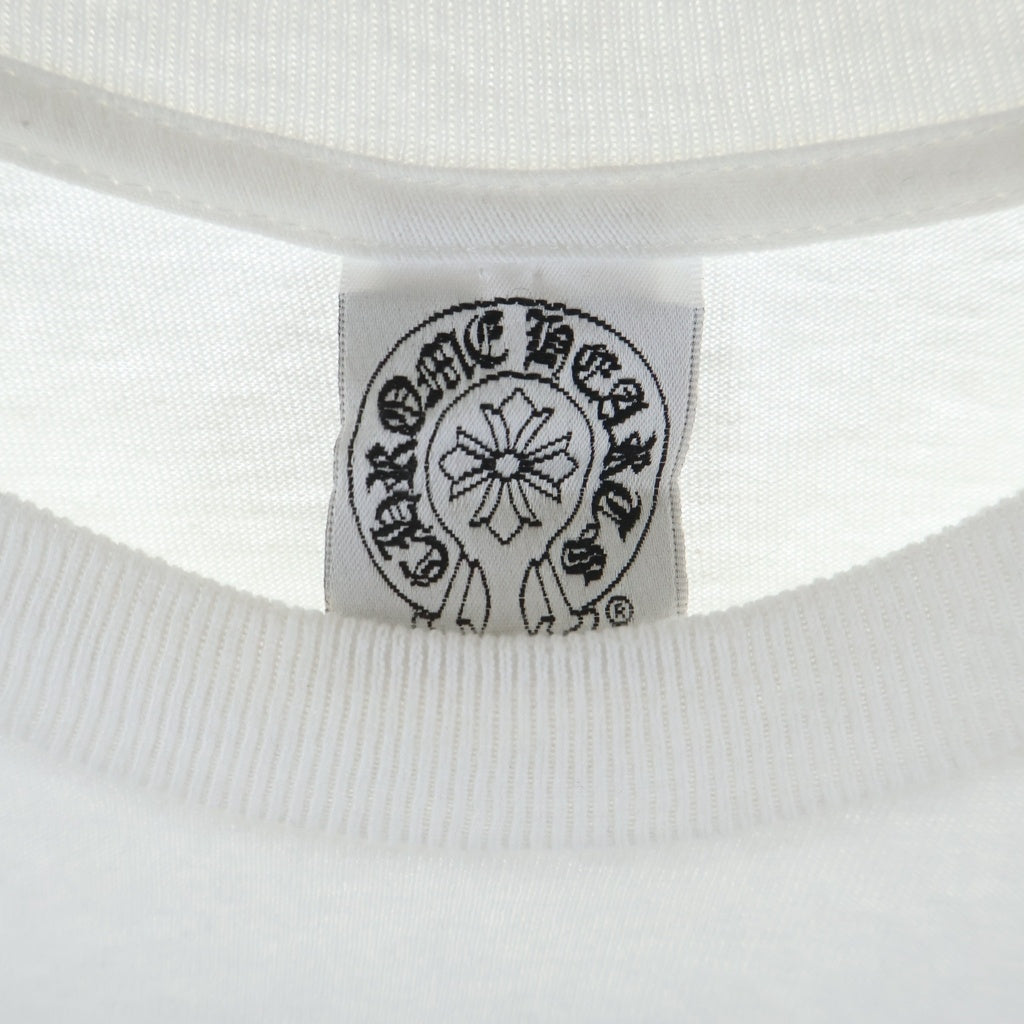 CHROME HEARTS(クロムハーツ) OLD バックスクロールラベルスタープリント 半袖ポケットTシャツカットソー