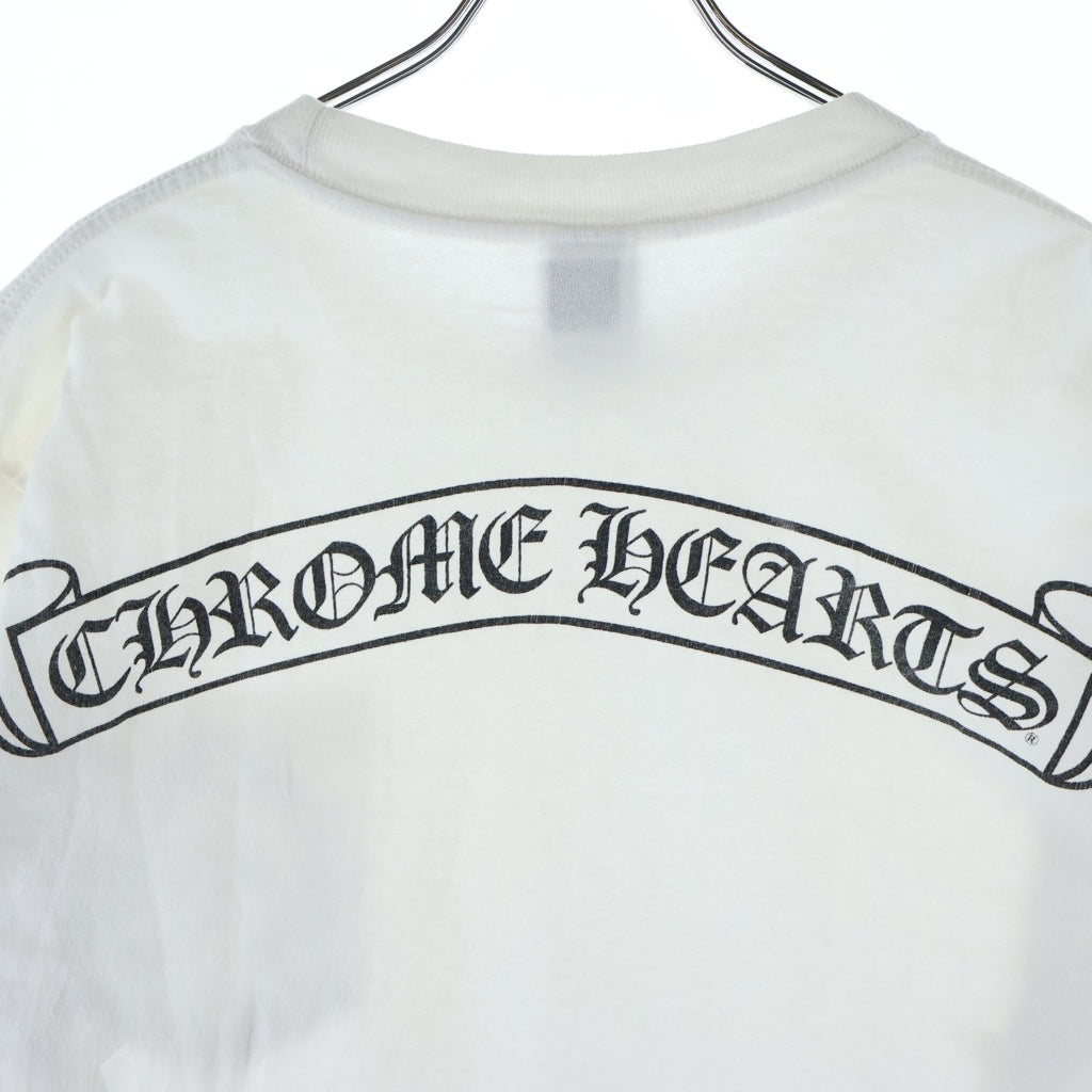 CHROME HEARTS(クロムハーツ) OLD バックスクロールラベルスタープリント 半袖ポケットTシャツカットソー