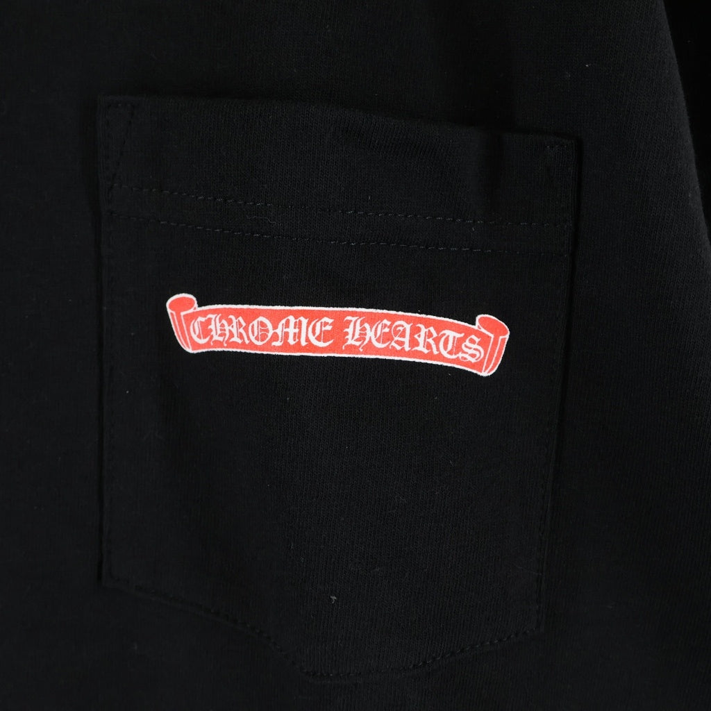 CHROME HEARTS(クロムハーツ) MATTY BOY PPO STAY FAST RACE TEAM L/S TEE マッティボーイ 長袖Tシャツ カットソー ブラック