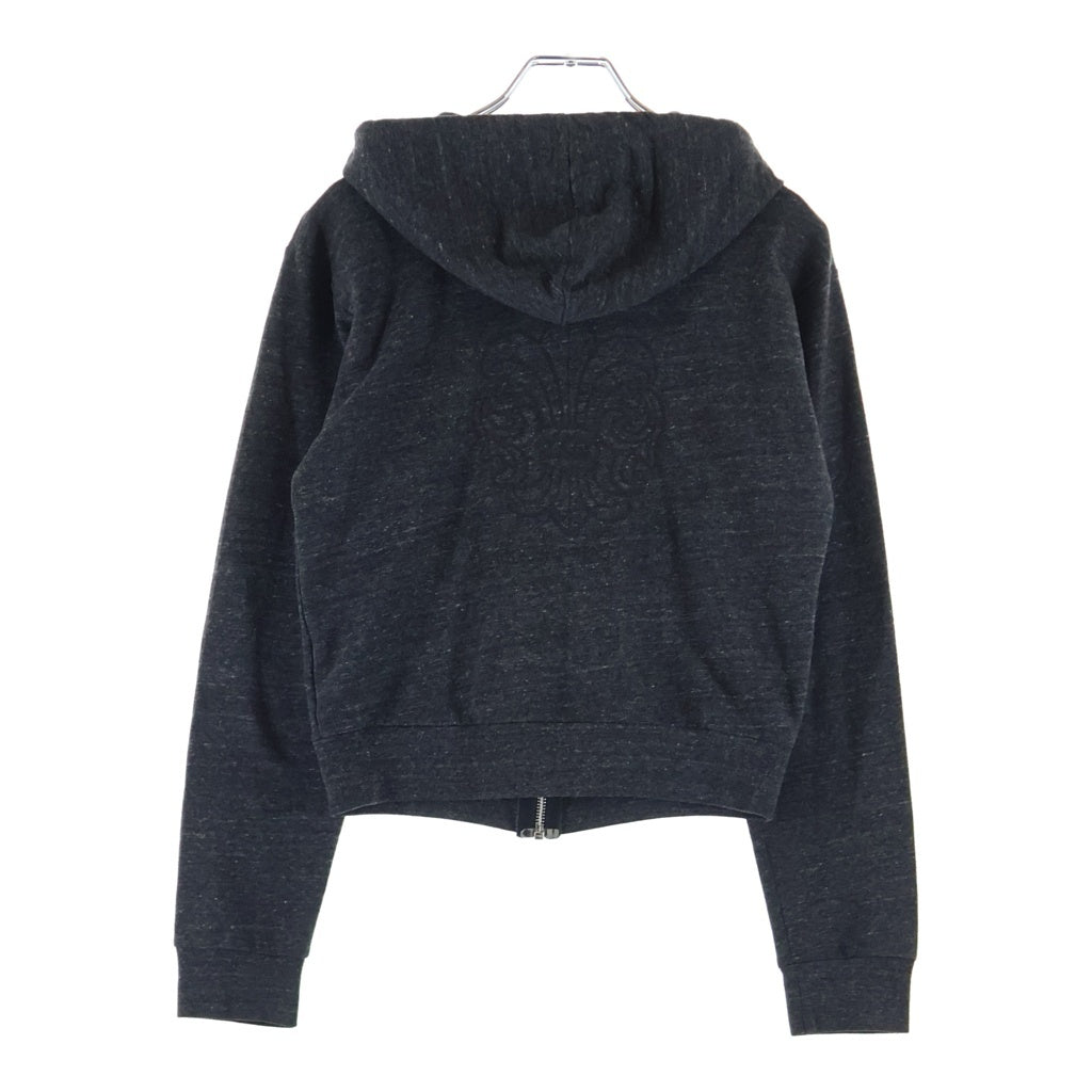 CHROME HEARTS(クロムハーツ) SWTSHRT HD ZIP BSフレアプリント ジップアップパーカー レディース