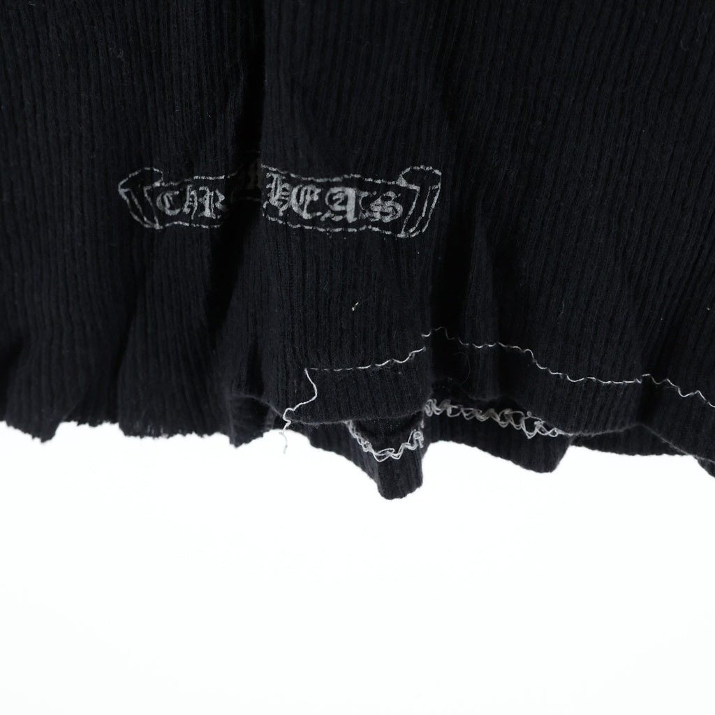 CHROME HEARTS(クロムハーツ) ×KYOSUKE HIMURO OLD 15th Anniversary ×氷室京介 オールド 15周年記念 バックロゴクロスプリント タンクトップ ブラック