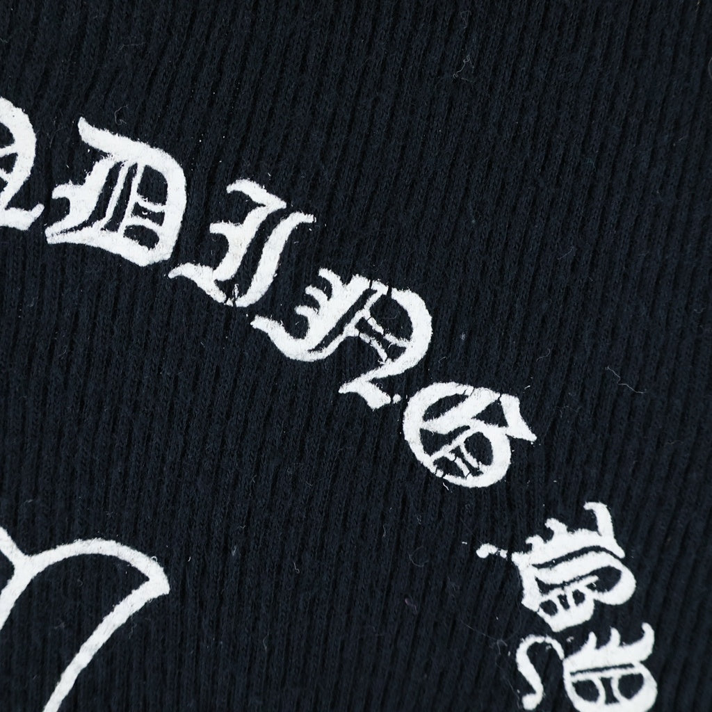CHROME HEARTS(クロムハーツ) ×KYOSUKE HIMURO OLD Soul Standing By ×氷室京介 オールド サイドロゴバッククロスプリント タンクトップ ブラック