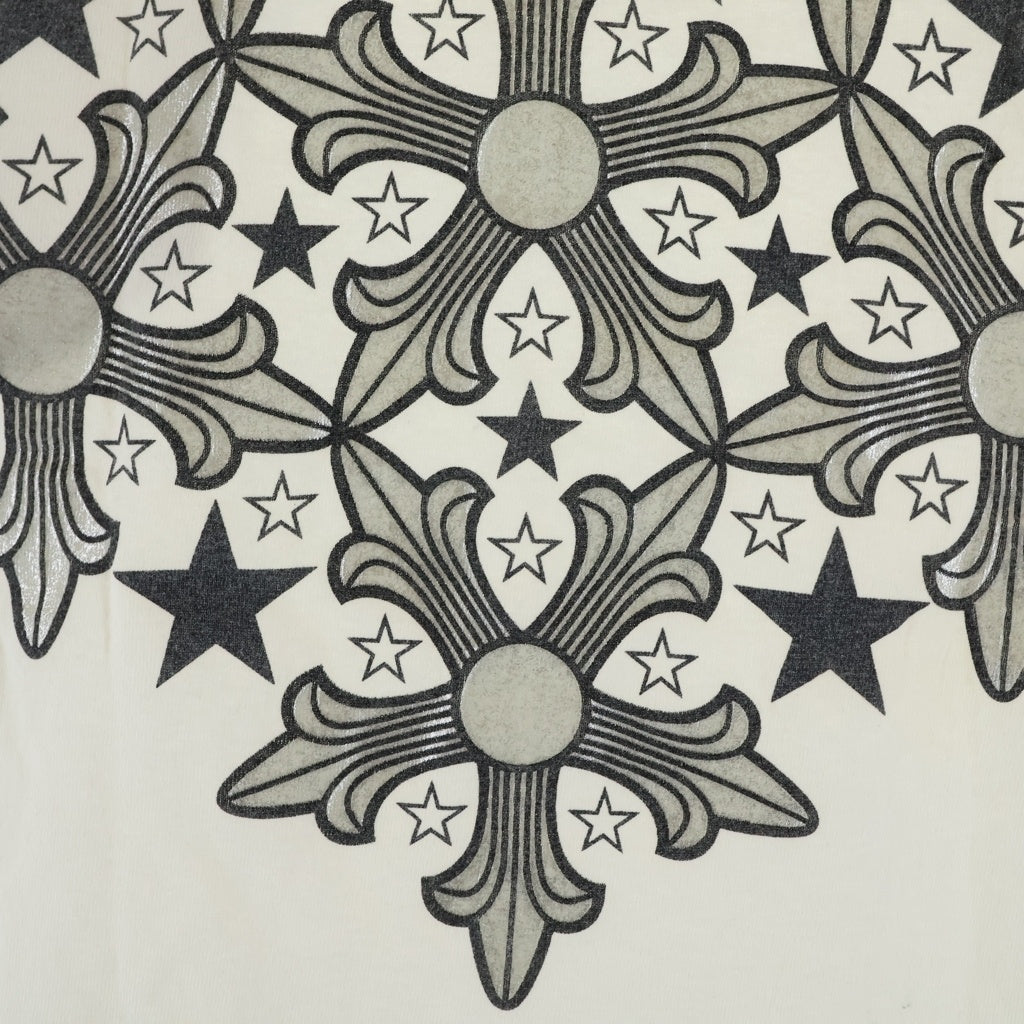 CHROME HEARTS(クロムハーツ) OLD STAR オールドスタープリント半袖Tシャツカットソー