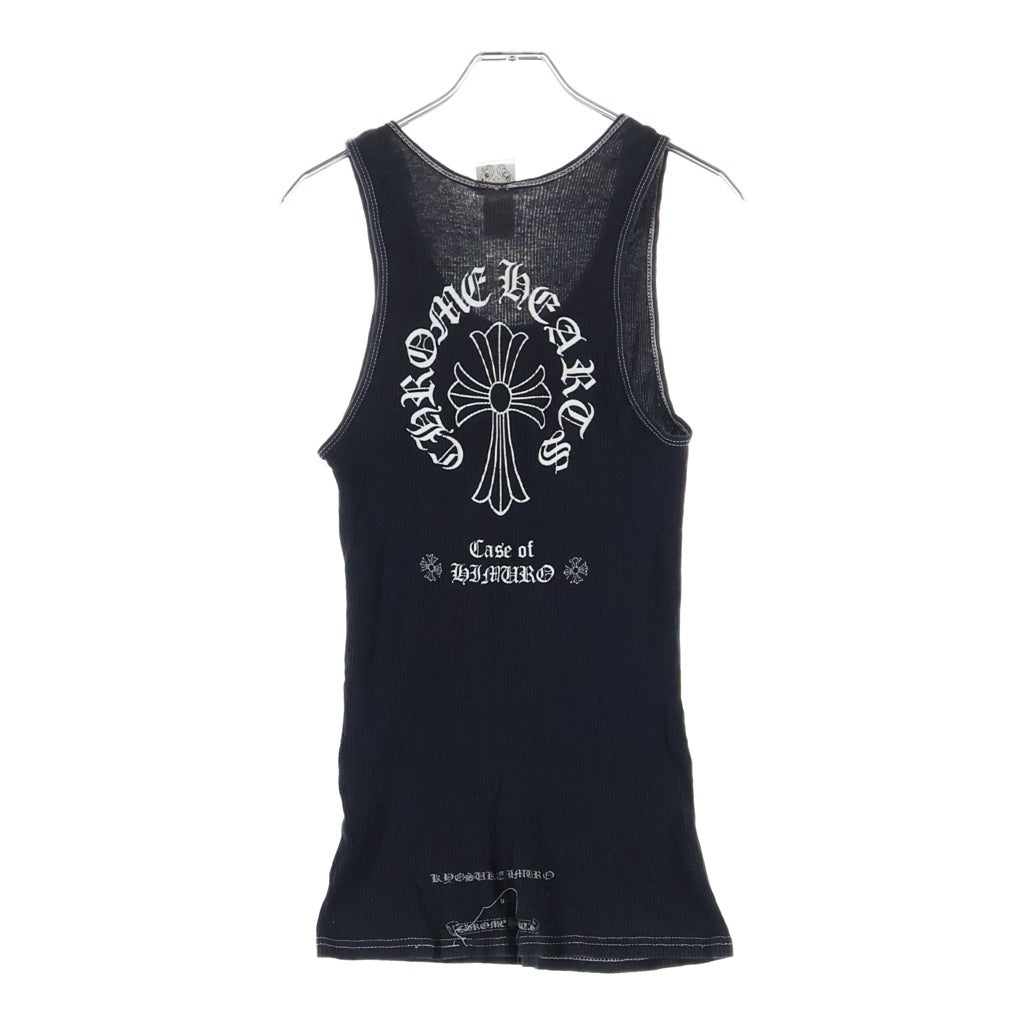 CHROME HEARTS(クロムハーツ) × 氷室京介 CASE OF HIMURO 15周年記念 バックロゴクロスタンクトップ