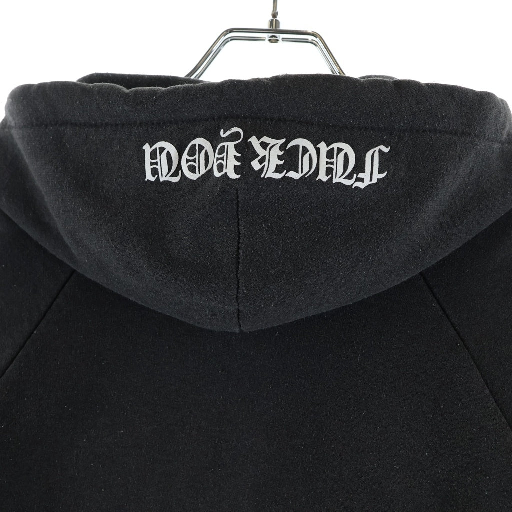 CHROME HEARTS(クロムハーツ) OLD SWTSHRT HD ZIP オールド アームロゴプリント 裏地サーマル ジップアップパーカー