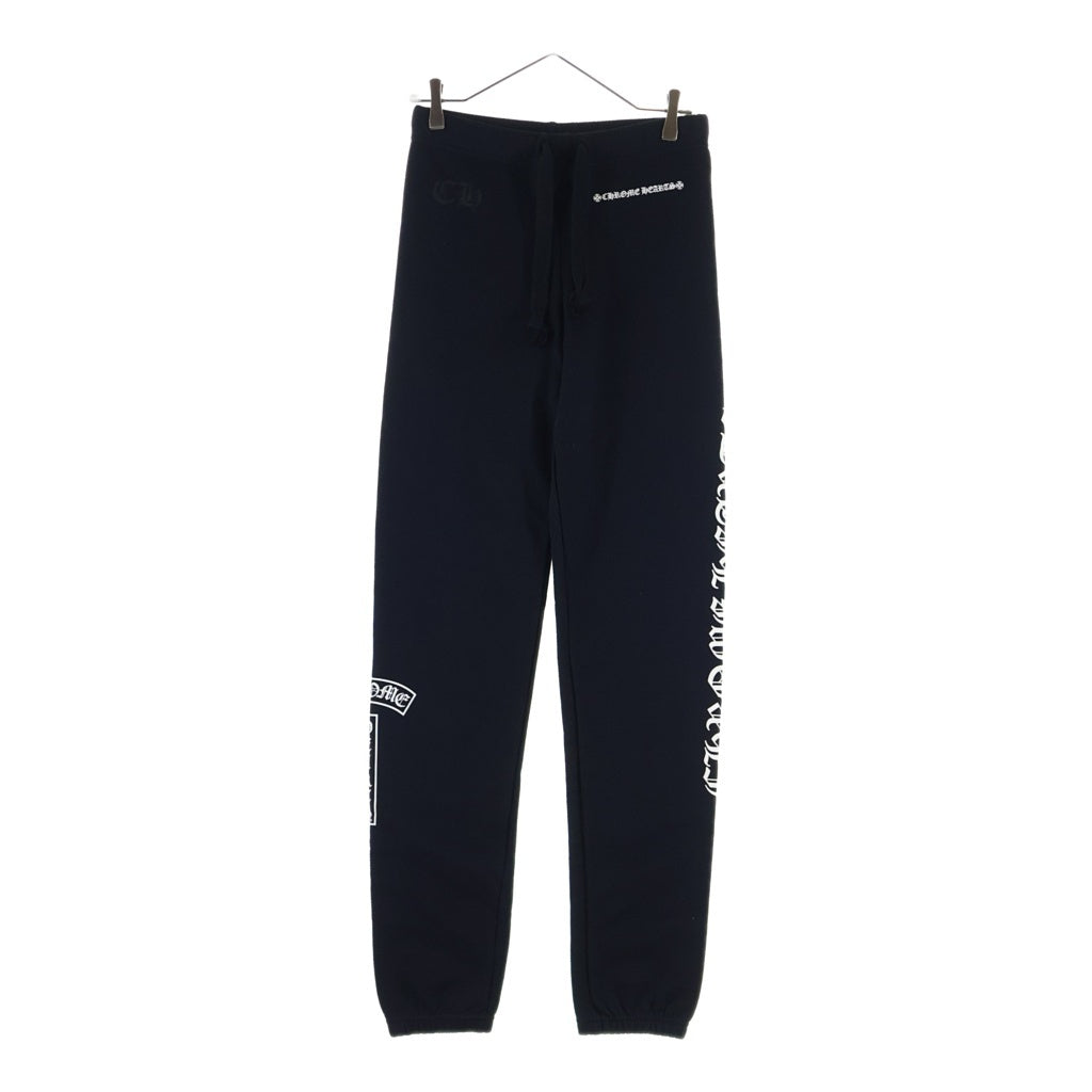 CHROME HEARTS(クロムハーツ) SWEAT PANTS T BAR ロゴプリントスウェットロングパンツ