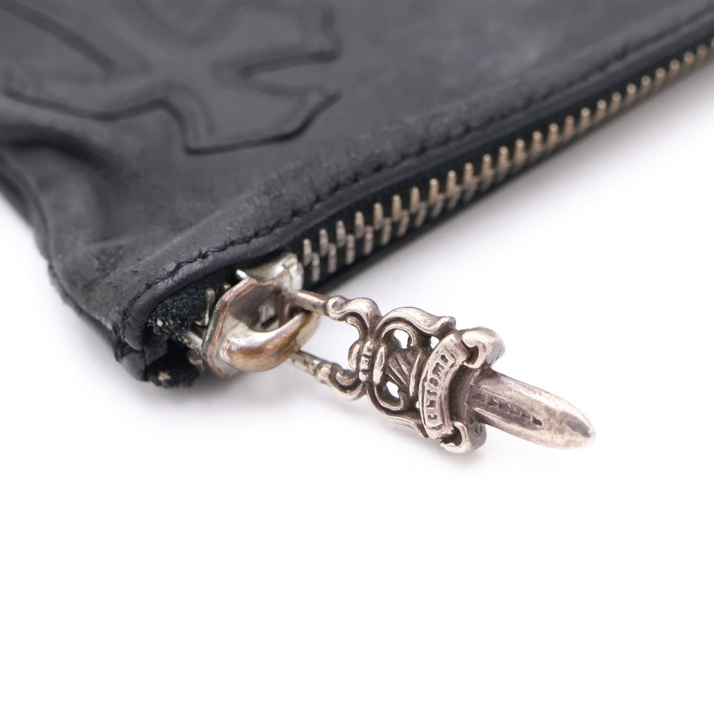 CHROME HEARTS(クロムハーツ) ZPR CHNG PURSE チェンジパース クロスパッチダガージップコインケース