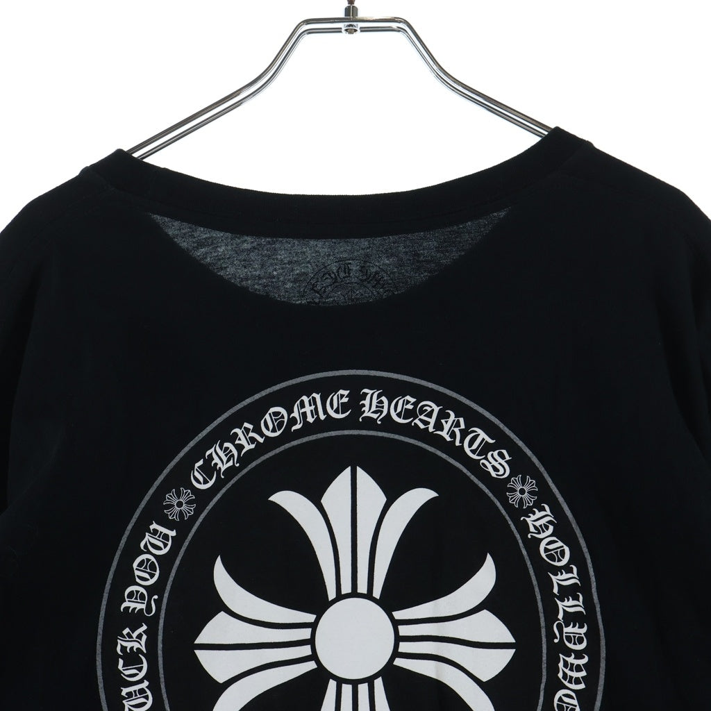 CHROME HEARTS(クロムハーツ) CH L/S バックCHプラス 総柄プリント 長袖Tシャツカットソー